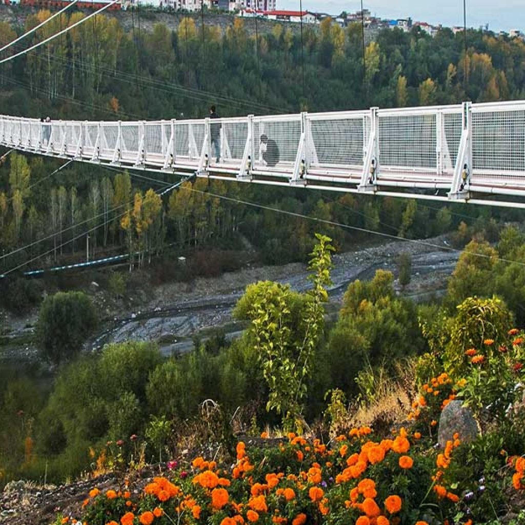 Meshginshahr Suspension Bridge